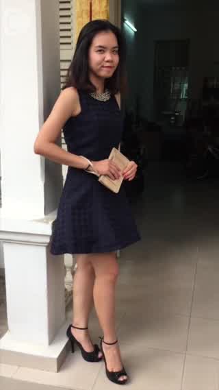 【ベトナム最新情報】シンプルなパーティーコーデ♡