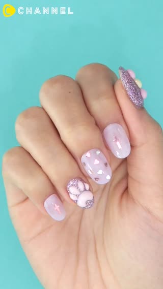 ぷくぷく可愛い♡肉球ネイル