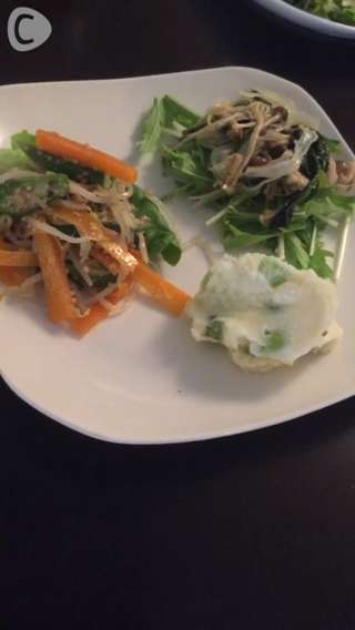 Hidden lunch spot! So much vegetables at