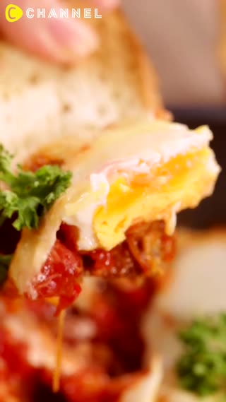 番茄起司蘑菇煲蛋