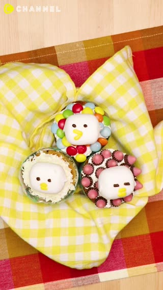 Cupcake Marshmallow Anak Ayam