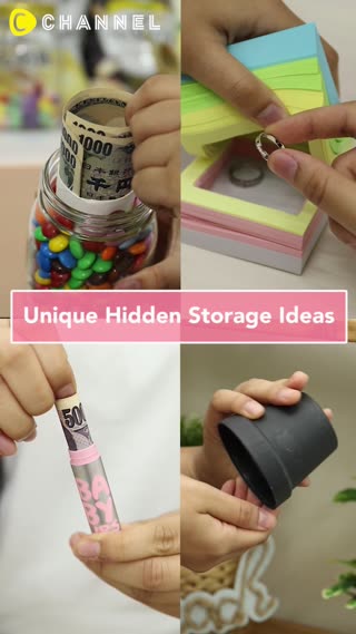Unique Hidden Storage Ideas!