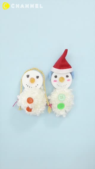 DIY Cute Snowman Decorations
