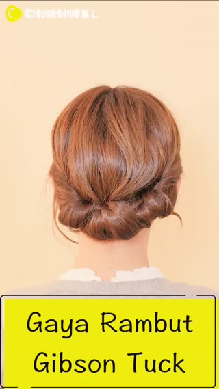 Gaya Rambut Gibson Tuck