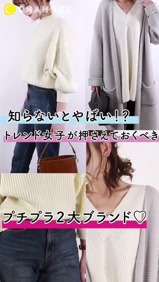 女子に大人気！知っておきたいプチプラ２大ブランド！