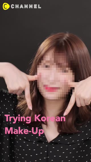 Trying Korean Make-Up