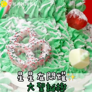 星星在閃耀！大聖誕樹🌲
