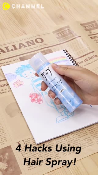 4 Hacks Using Hair Spray!