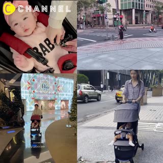 【讓媽媽們都驚呼的育兒神器─Combi AuraStar自動煞停手推車】