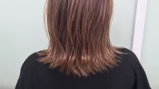 外国人風ウェットスタイリング方法 ボブ 外ハネ SALONTube 