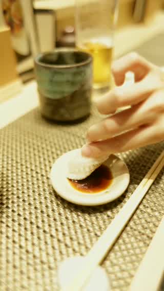 虎ノ門ヒルズでお手軽なお寿司☆