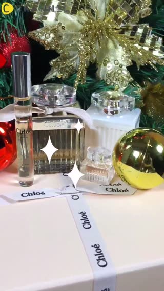 美到捨不得送人！Chloe聖誕禮盒限量～給你最經典的玫瑰香