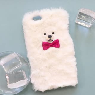 いつもそばに♩「シロクマスマホケース」