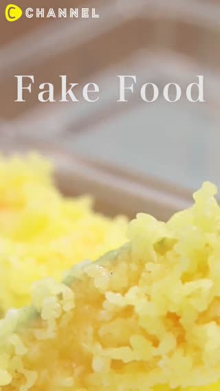 是可以吃的天婦羅嗎？超有趣的食物模型製作