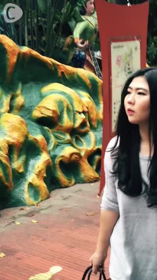 シンガポールのパシルパンジャン ロードにある古いテーマパーク、ハウパーヴィラ☆