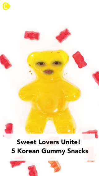 5 Different Korean Gummy Snacks!