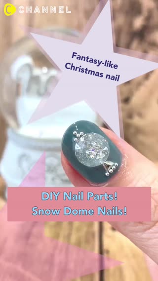 Snow Dome Nail