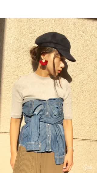 【苦戦】シャツビスチェに挑戦