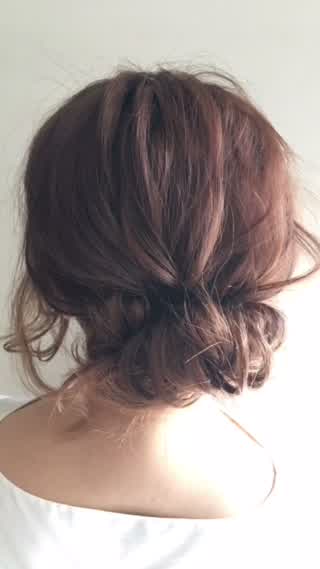 朝パッとできるヘアアレンジ ミディアムヘア