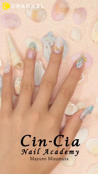 Ready for summer?? Shiny Marine Nails♡♡