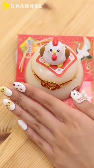 2017年幸せの願いを込めて♪干支ネイル