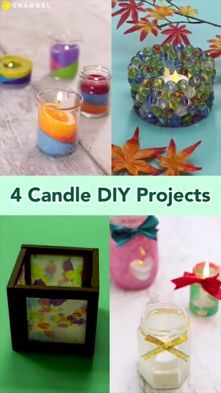 โรแมนติกง่าย ๆ ด้วยเทียนสวยจากมือเรา  