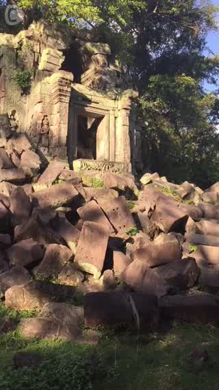 天空の城ラピュタのベンメリア遺跡！巨神兵の歩く姿が浮かんできます＠カンボジア