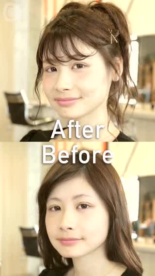 ポニーテールで変わる。小悪魔アレンジ(解説編)