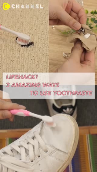 3 AMAZING WAYS TO USE TOOTHPASTE