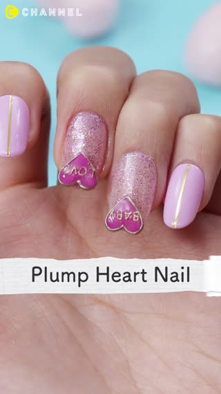 Plump Heart Nail