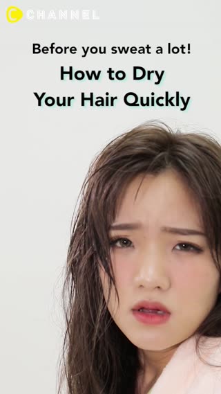 How to Dry Your Hair Quickly