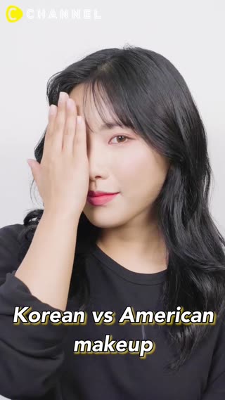 Korean vs American makeup 