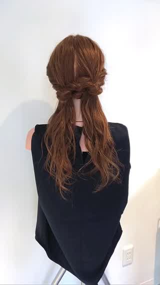 逆くるりんぱで楽ちんツインテール‼️大人向けヘアアレンジ‼️