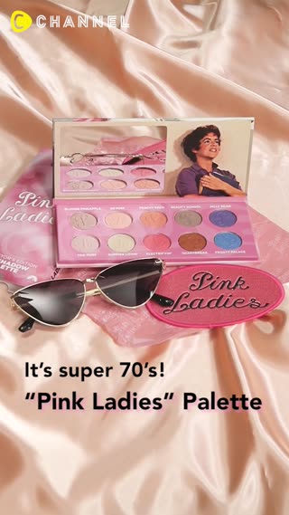 It’s super 70’s! “Pink Ladies” Palette