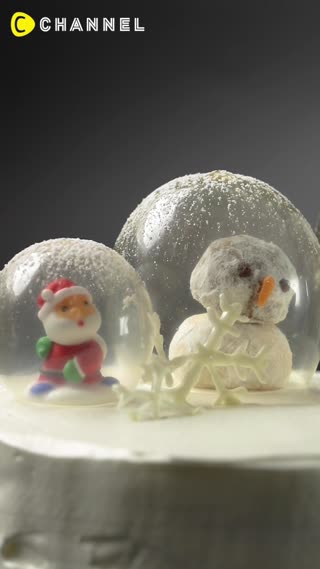 Capture Christmas ♡ Festive Dome Cake!