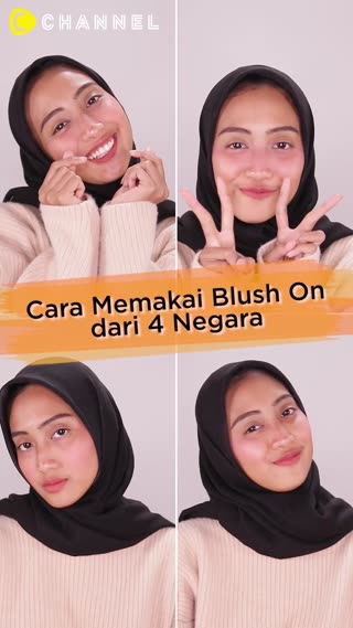 Cara Memakai Blush On dari 4 Negara
