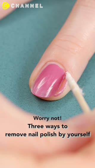 Worry not! 3 Ways to self-remove polish 