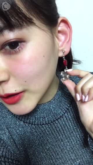 さっき買ったばかりのSweet dreamsのイヤリング！！！