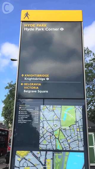 緑いっぱいのハイド・パークにやってきたよー♪ inロンドン