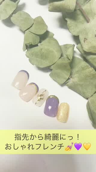 指先から綺麗に！おしゃれフレンチネイル＊