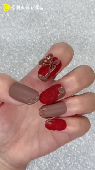 3D Valentine's Day Inspired Nails!