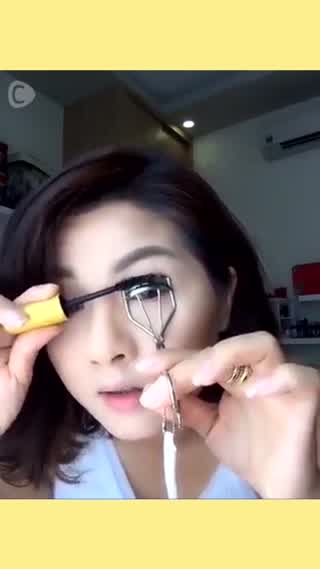 [Vietnam] Easy! Curling eyelashes!