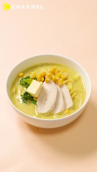 [For Stress Relief]Miso Curry Soup Pasta