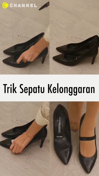 Trik Sepatu Kelonggaran