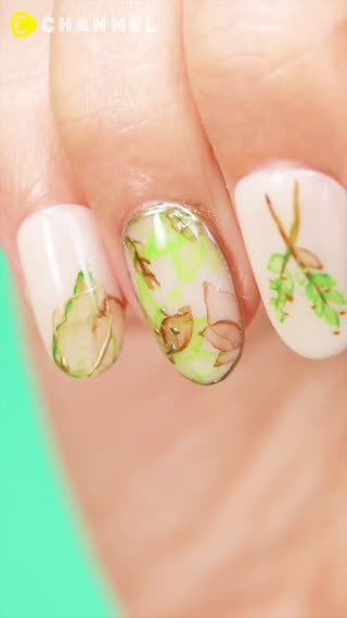 Healing Green ♡ Fresh Green Nails