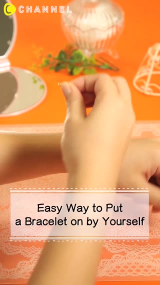 Easy Way to Put a Bracelet on by Yoursel