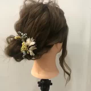 超カンタンラフなお団子アレンジ