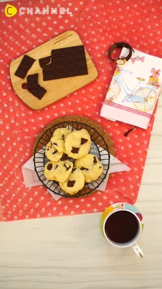 おしゃれカフェ風！”アメリカンチョコチップクッキー”