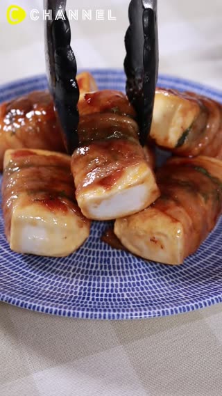 ふくらむ！しっかりオカズ！はんぺんの肉巻き★