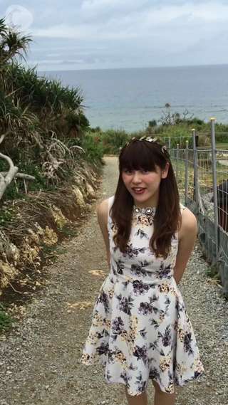 沖縄古宇利島観光名所ハートロックを見に来たよ～